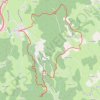 Itinéraire Le Bois des Côtes, les Gorges de Corbillon et le Château d'Urfé - Champoly, distance, dénivelé, altitude, carte, profil, trace GPS
