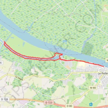 Itinéraire Canal de la Martinière, distance, dénivelé, altitude, carte, profil, trace GPS