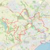 Itinéraire Circuit VTT 34km Archantel, distance, dénivelé, altitude, carte, profil, trace GPS