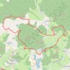 Itinéraire Le Jardin Saint-Valéry - Saint-Vaury, distance, dénivelé, altitude, carte, profil, trace GPS