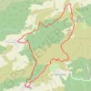 Itinéraire Balade au-dessus de Limousis, distance, dénivelé, altitude, carte, profil, trace GPS