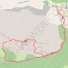 Itinéraire Calamès - Secteur Pilier des Cathares, distance, dénivelé, altitude, carte, profil, trace GPS