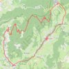 Itinéraire Crête de Saxel, distance, dénivelé, altitude, carte, profil, trace GPS