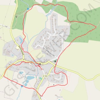Itinéraire Circuit des Templiers, Sulniac, distance, dénivelé, altitude, carte, profil, trace GPS