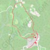 Itinéraire Roquessels (34), distance, dénivelé, altitude, carte, profil, trace GPS