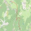 Itinéraire GTV - Tour du Vercors à pied - Col de Vassieux - Font d'Urle, distance, dénivelé, altitude, carte, profil, trace GPS
