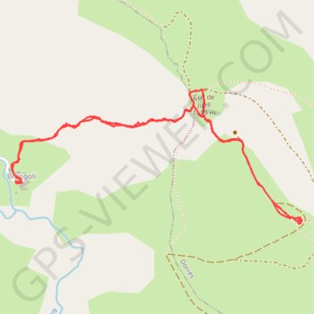 Itinéraire Hameau de Brangoly, chapelle de Belloc, distance, dénivelé, altitude, carte, profil, trace GPS