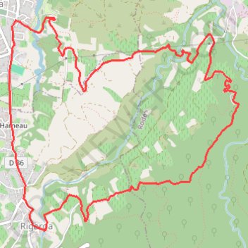 Itinéraire Randonnée vinca-ermitage de doma nova, distance, dénivelé, altitude, carte, profil, trace GPS