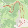 Itinéraire Balade à Arêches, distance, dénivelé, altitude, carte, profil, trace GPS