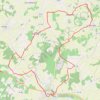 Itinéraire Rouillac : boucle locale 27 - boucle B, distance, dénivelé, altitude, carte, profil, trace GPS