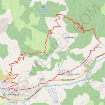 Itinéraire Bonnet Vert, distance, dénivelé, altitude, carte, profil, trace GPS