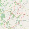 Itinéraire Le Saumont vers Montagnac par les Grand et Petit Auvignon, distance, dénivelé, altitude, carte, profil, trace GPS