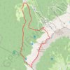 Itinéraire Du Pas Ernadant au Pas de la Balme depuis Corrençon-en-Vercors, distance, dénivelé, altitude, carte, profil, trace GPS