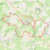 Itinéraire VTT 25KM, distance, dénivelé, altitude, carte, profil, trace GPS