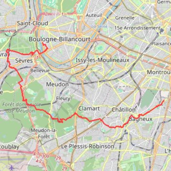 Itinéraire Retour Taff Enola V2 18km, distance, dénivelé, altitude, carte, profil, trace GPS