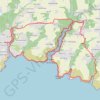 Itinéraire Moelan (presqu'ile et ria de Merrien) 2016-03-31, distance, dénivelé, altitude, carte, profil, trace GPS