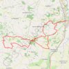 Itinéraire Les coteaux ouest de Fleurance, distance, dénivelé, altitude, carte, profil, trace GPS