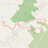 Itinéraire Le Beausset - Les Quatre Frères, distance, dénivelé, altitude, carte, profil, trace GPS