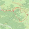 Itinéraire Montagne d'areng, distance, dénivelé, altitude, carte, profil, trace GPS
