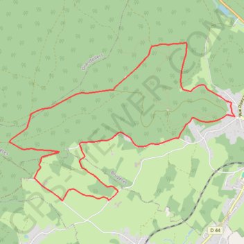 Itinéraire Chemins du Cœur des Vosges - Les Grandes Faignes, distance, dénivelé, altitude, carte, profil, trace GPS