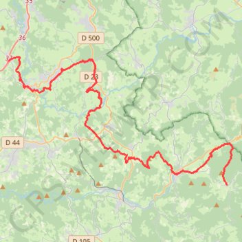 Itinéraire GTHL 1-15782786, distance, dénivelé, altitude, carte, profil, trace GPS