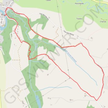 Itinéraire Rieux Volvestre Randox, distance, dénivelé, altitude, carte, profil, trace GPS