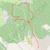 Itinéraire PR8 QGIS -3, distance, dénivelé, altitude, carte, profil, trace GPS