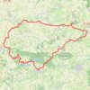 Itinéraire Riaillé -Moisdon la rivière-la Motte Glain-Riaillé (journée), distance, dénivelé, altitude, carte, profil, trace GPS