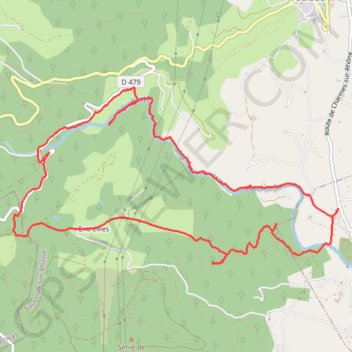 Itinéraire 2022 02 27 Embroye, distance, dénivelé, altitude, carte, profil, trace GPS