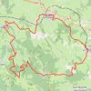 Itinéraire Rando en Pays de Jars - Saint-Martin-d'Estréaux, distance, dénivelé, altitude, carte, profil, trace GPS