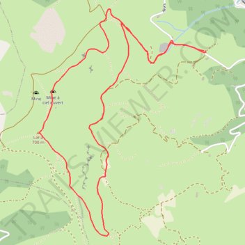 Itinéraire Larla en circuit depuis Ondagaraia, distance, dénivelé, altitude, carte, profil, trace GPS