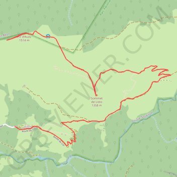 Itinéraire Randonnée Labacarisse, distance, dénivelé, altitude, carte, profil, trace GPS