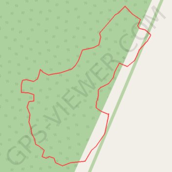 Itinéraire PARCELLE BRULEE MANZAN, distance, dénivelé, altitude, carte, profil, trace GPS