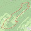 Itinéraire Belvédères de Nans-Sous-Sainte-Anne, distance, dénivelé, altitude, carte, profil, trace GPS