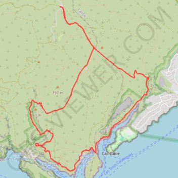 Itinéraire 3 calanques, Port Miou, Port Pin et En Vau, distance, dénivelé, altitude, carte, profil, trace GPS
