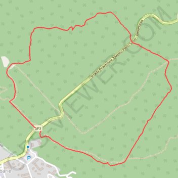 Itinéraire 2 SENTIERO DEL BOSCO DI GAMBARIE, distance, dénivelé, altitude, carte, profil, trace GPS
