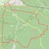 Itinéraire Rando Fontainebleau-Château, distance, dénivelé, altitude, carte, profil, trace GPS