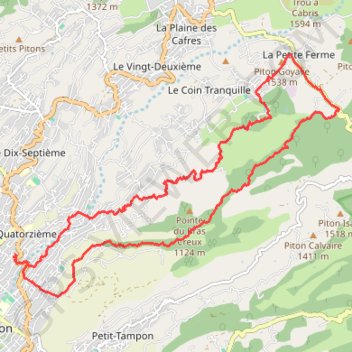 Itinéraire vQx5T1jZMXI, distance, dénivelé, altitude, carte, profil, trace GPS
