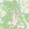 Itinéraire Balade autour de Castelnaud-la-Chapelle, distance, dénivelé, altitude, carte, profil, trace GPS