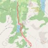 Itinéraire Le Bersend, Lacs de Saint-Guérin et des Fées, distance, dénivelé, altitude, carte, profil, trace GPS