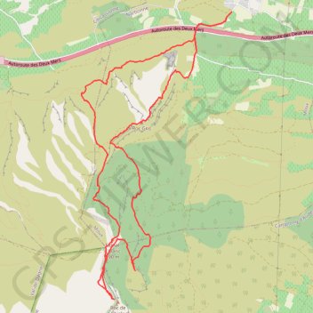 Itinéraire RandoPitons.re #1723 - De Moux au Roc de l'Aigle par le Roc Gris, distance, dénivelé, altitude, carte, profil, trace GPS