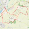 Itinéraire Circuits des chênes - Samatan, distance, dénivelé, altitude, carte, profil, trace GPS
