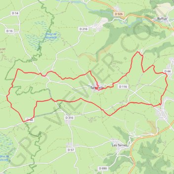 Itinéraire Le phare de la Planèze, distance, dénivelé, altitude, carte, profil, trace GPS