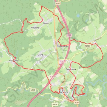 Itinéraire ROC Night 2023, distance, dénivelé, altitude, carte, profil, trace GPS