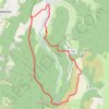 Itinéraire Pas du buis et de boussière depuis Combovin, distance, dénivelé, altitude, carte, profil, trace GPS