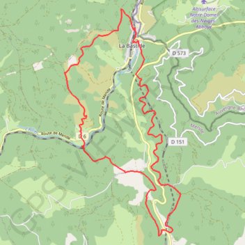 Itinéraire Randonnée à La Bastide-Puylaurent en Lozère, distance, dénivelé, altitude, carte, profil, trace GPS