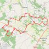 Itinéraire Entre Montendre et Pouillac - 5309 - UtagawaVTT.com, distance, dénivelé, altitude, carte, profil, trace GPS