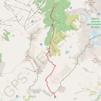 Itinéraire 1ère étape du Tour du Mont Blanc, distance, dénivelé, altitude, carte, profil, trace GPS