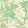Itinéraire Les châteaux et la vallée de la Saulx, distance, dénivelé, altitude, carte, profil, trace GPS