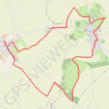 Itinéraire Circuit du Caribou, distance, dénivelé, altitude, carte, profil, trace GPS